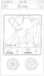 Tinder tap to like user experience patent